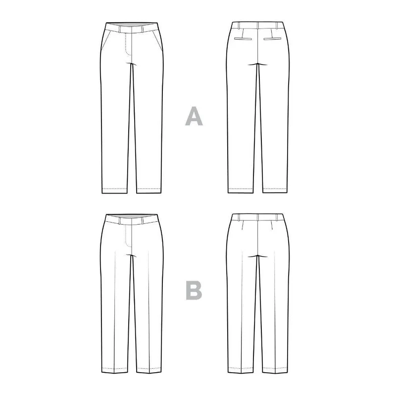 PATRON DE COUTURE PDF | Pantalon Sasha | Closet Core Patterns | BILINGUE (FR / EN)