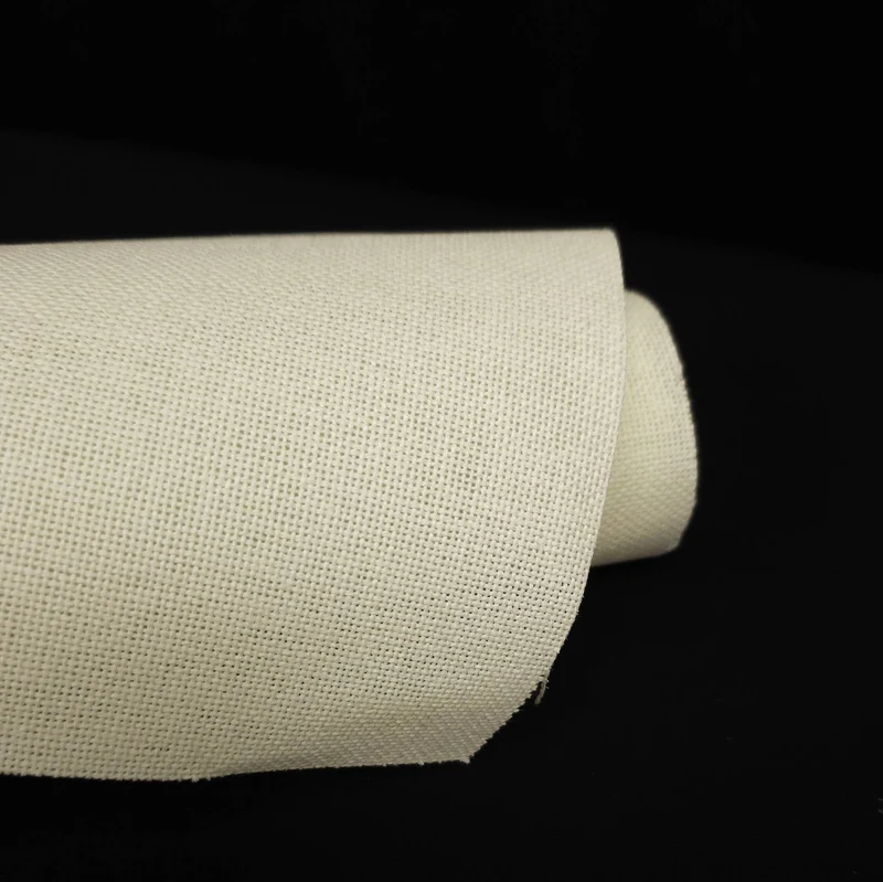 DMC Charles Craft Tissu Monaco Evenweave | 28 Count | Blanc antique | 50.8 × 61 cm