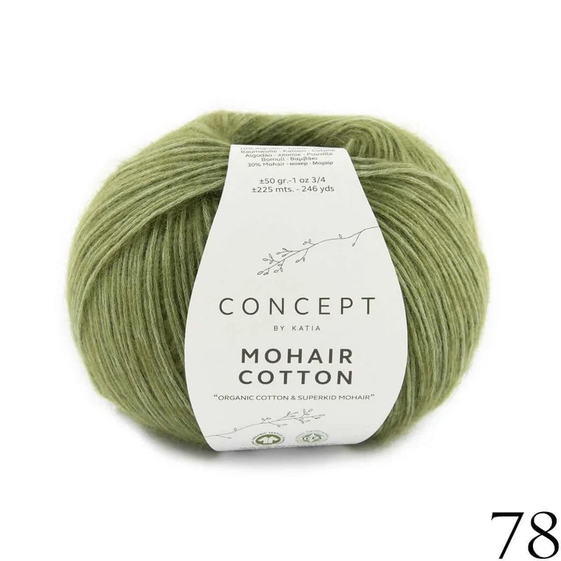 Katia Concept - Mohair Cotton 🐦