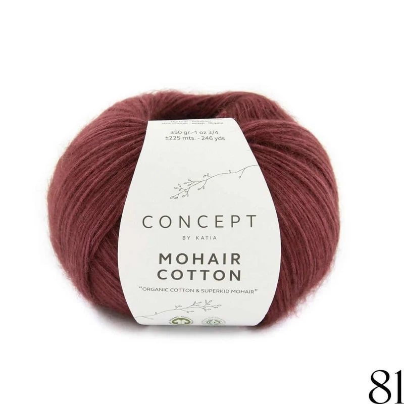 Katia Concept - Mohair Cotton 🐦