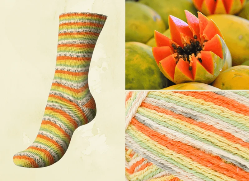 Regia Cotton ♥ Tutti Frutti color