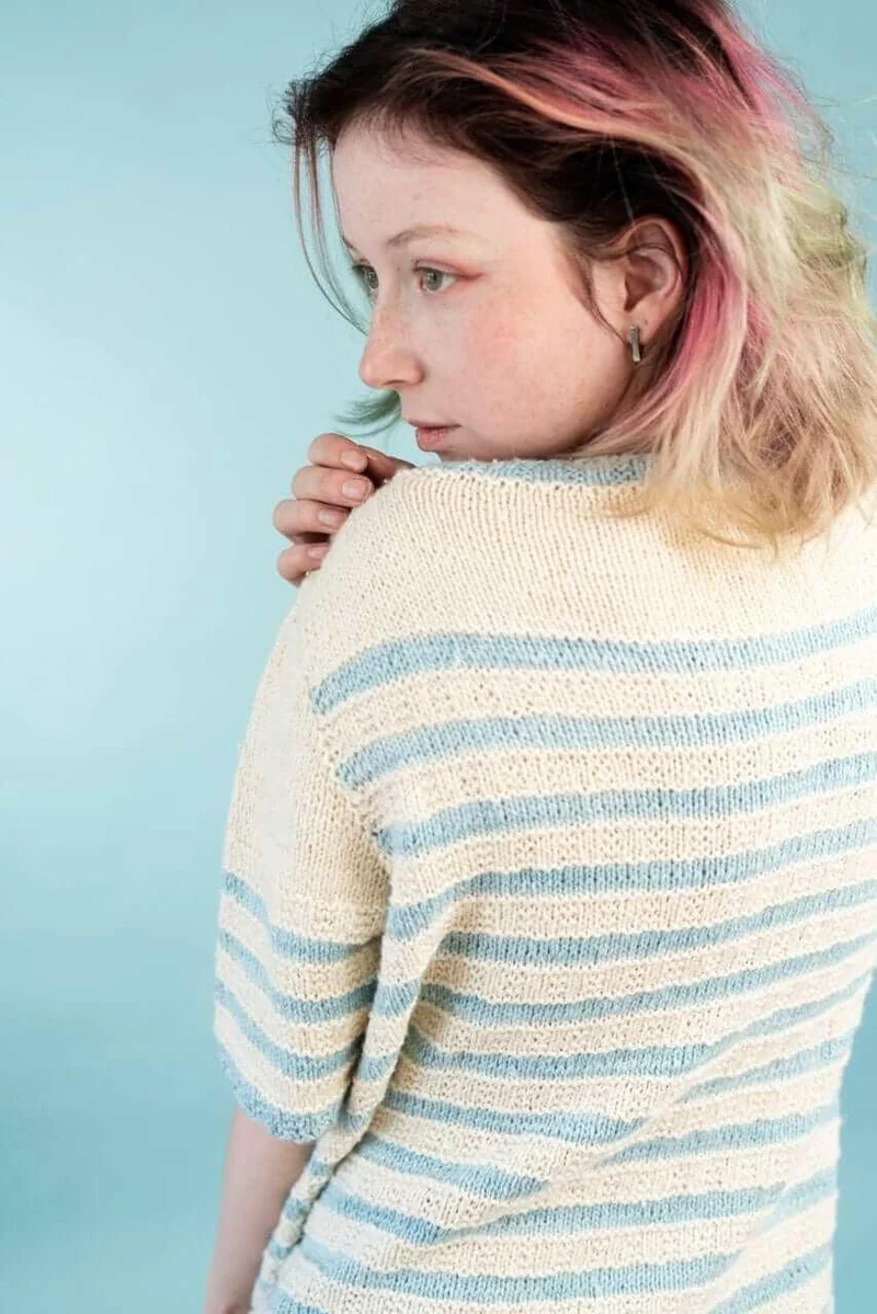 Blue Ribbon Knitting Pattern