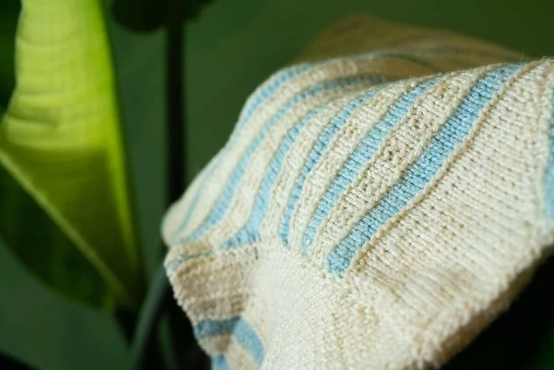 Blue Ribbon Knitting Pattern