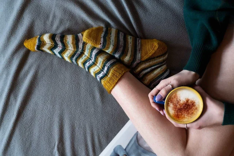 Chevron Chase Knitting Kit