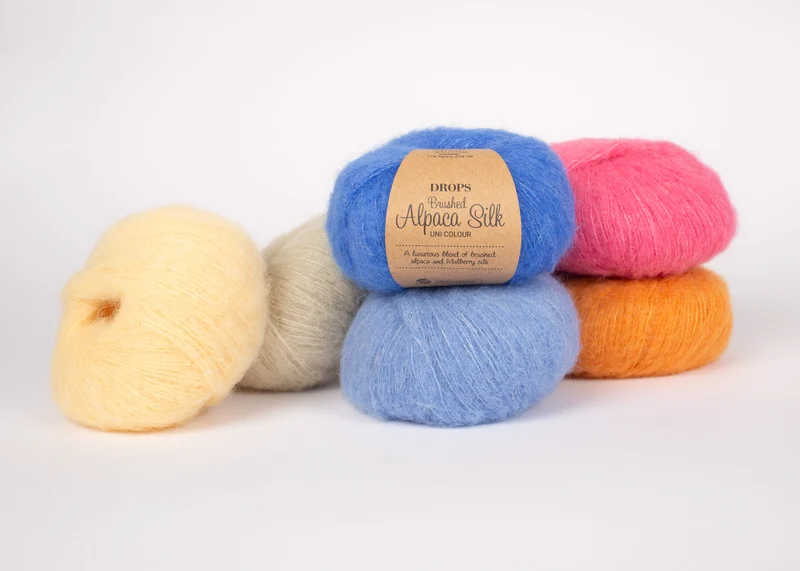 drops brushed alpaca silk