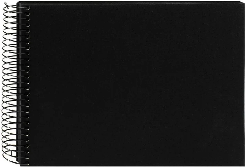 Bella Vista Photo Album &mdash 40 pages 24 x 17 cm Black noir