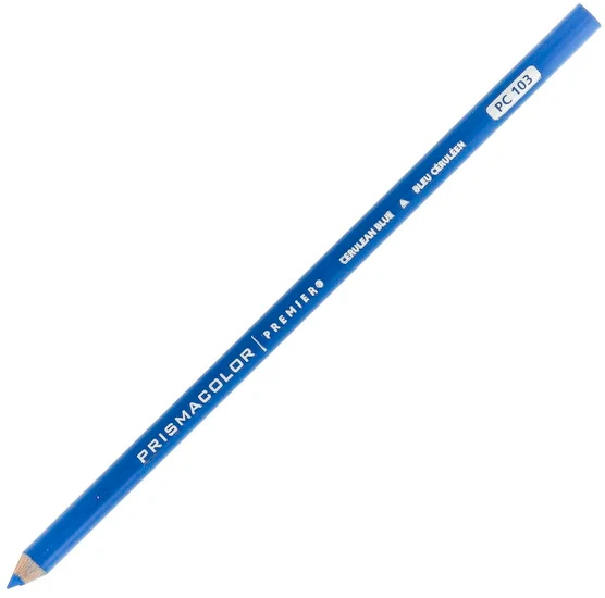 Colored Pencil Prismacolor Premier Cerulean Blue