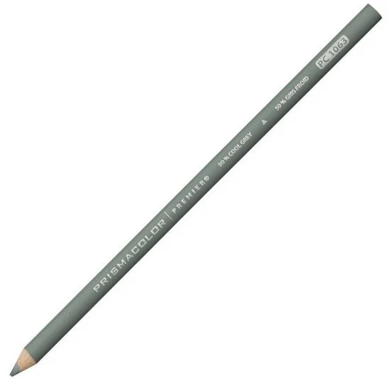 Colored Pencil Prismacolor Premier Cool Grey 50%