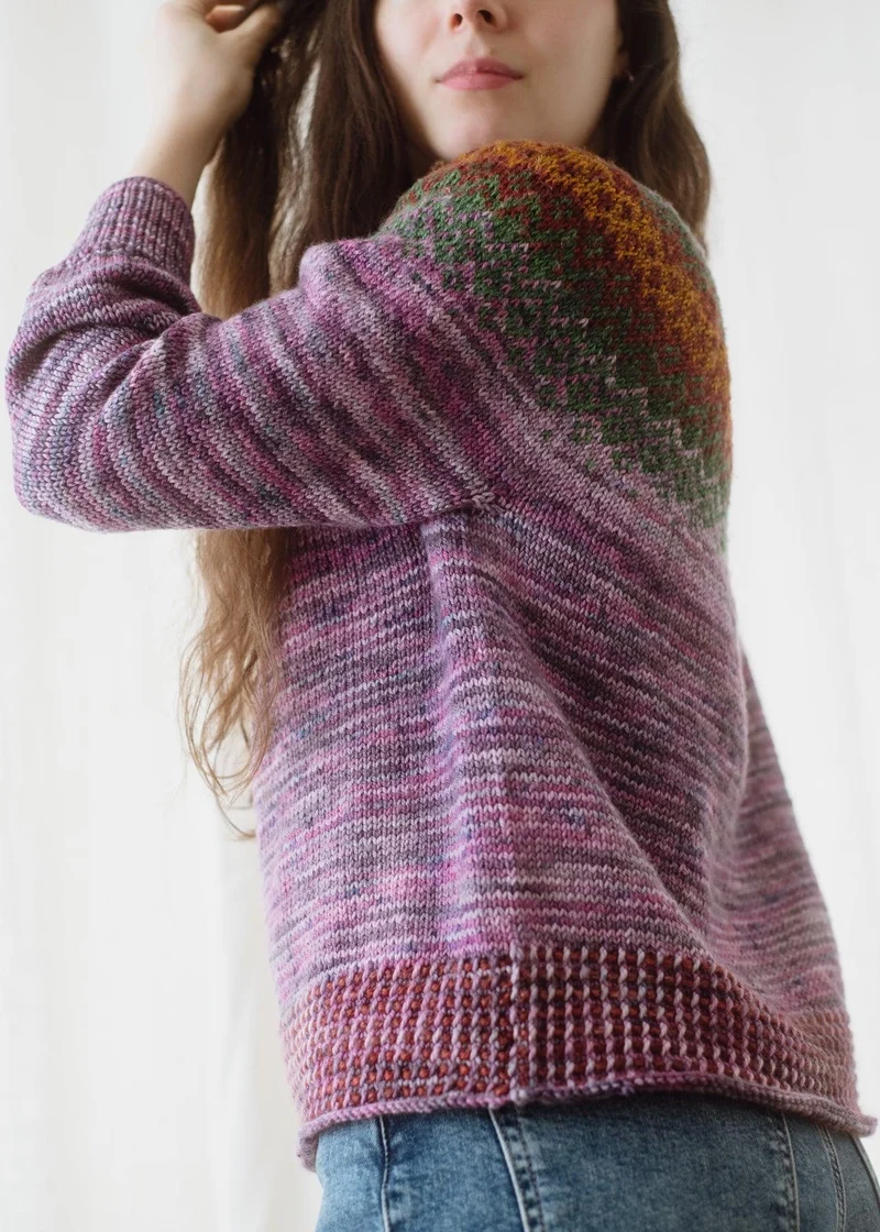 Impressionist Pullover Knitting Pattern
