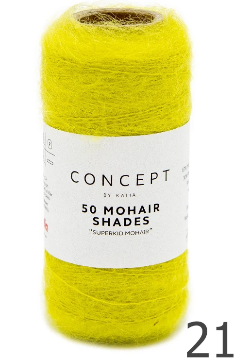 50 Mohair Shades - Katia Concept