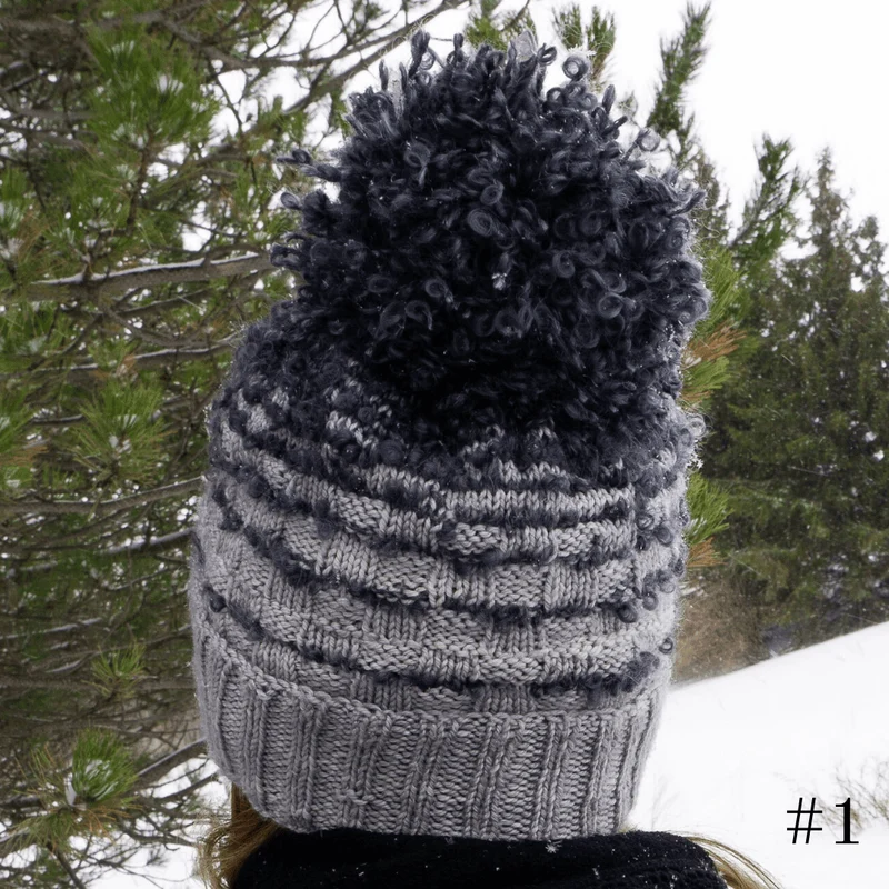 Melted Mohair Hat Knitting Kit