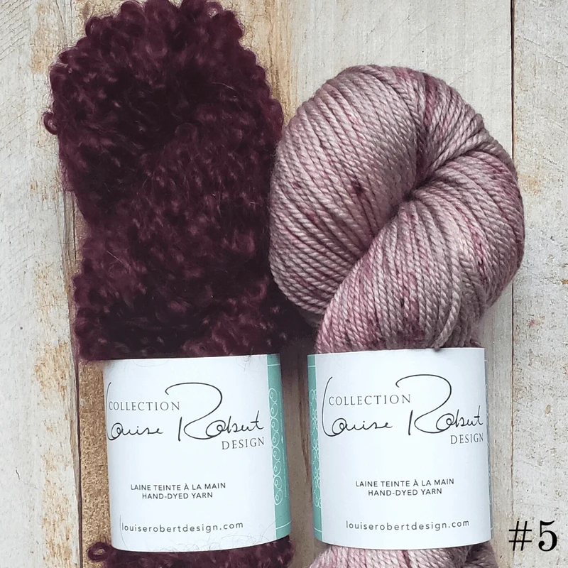 Melted Mohair Hat Knitting Kit