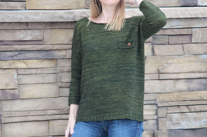 Favourite Pullover by Andrea Yetman - Knitting Pattern