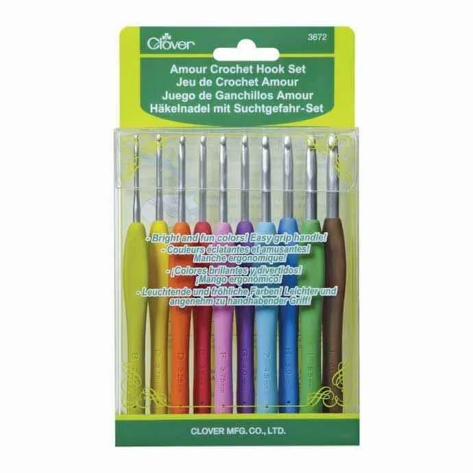 CLOVER - Amour Crochet Hook Set #3672 - #3675