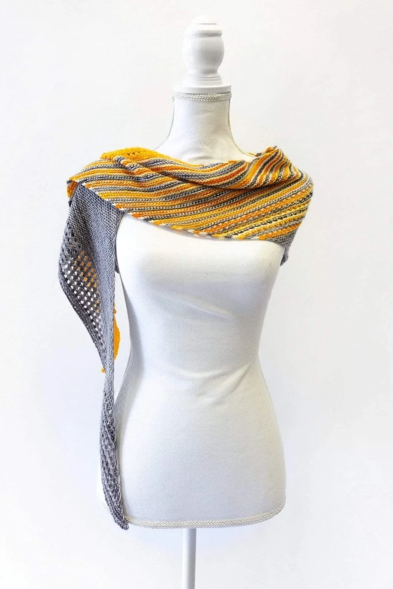 MAGIC SPRING SHAWL knitting kit by Katerina Bobkova
