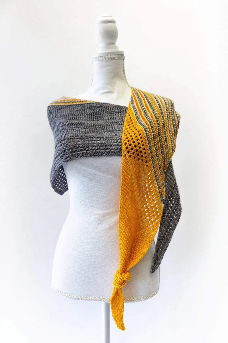 MAGIC SPRING SHAWL knitting kit by Katerina Bobkova