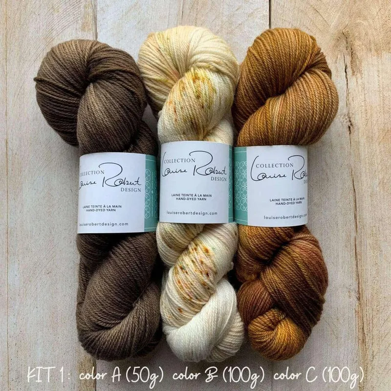 MAGIC SPRING SHAWL knitting kit by Katerina Bobkova
