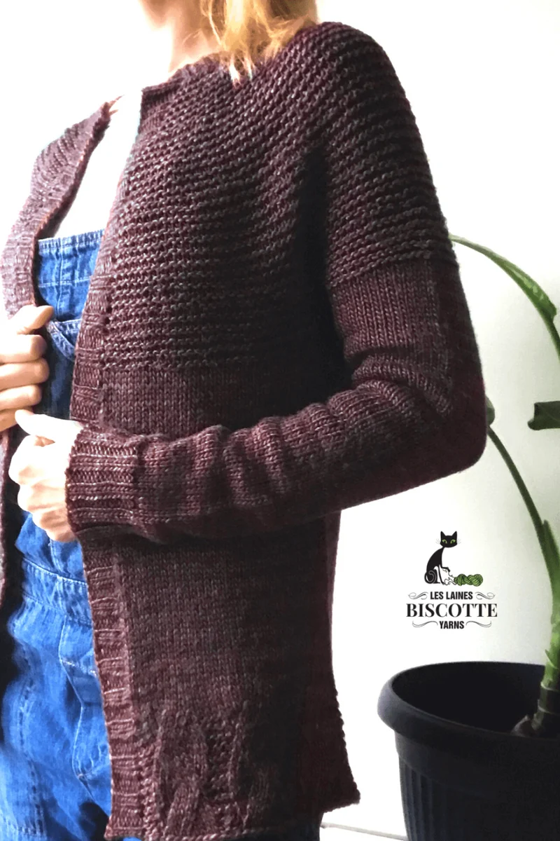 Jane Cardigan - Free Knitting Pattern and Optional Kits
