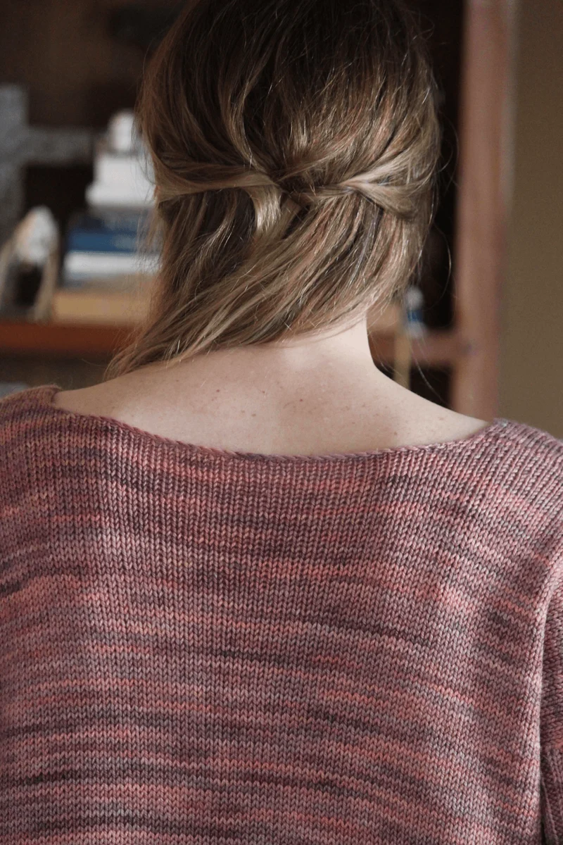 Rosa Pullover Free Knitting Pattern