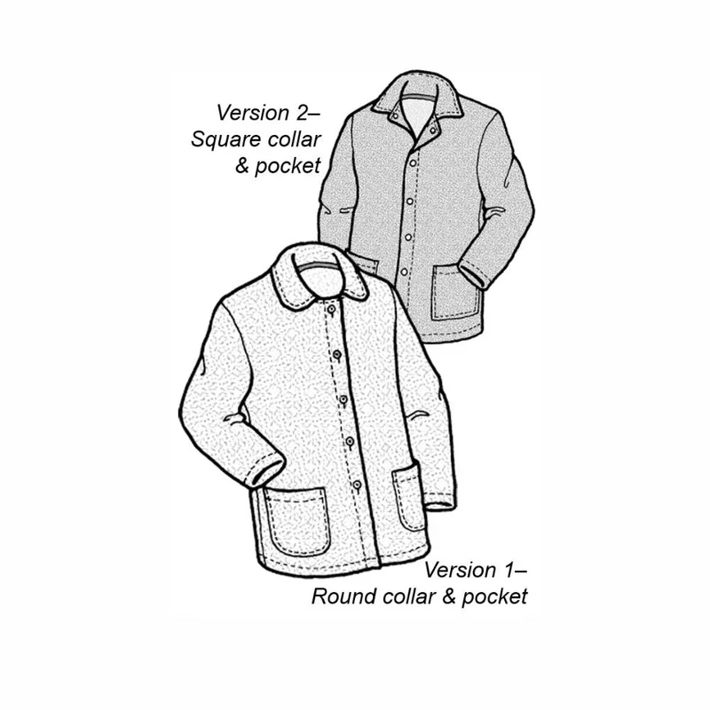 PATRON DE COUTURE PDF | Veste Polar Lodge (adulte) | Unisexe | The Green Pepper