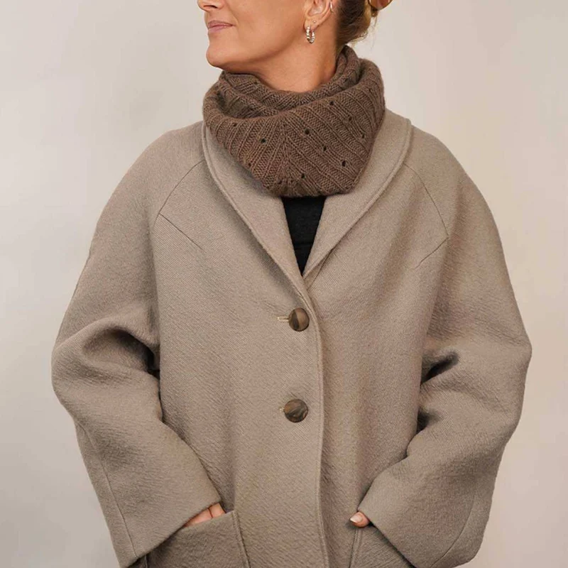 Patron de couture PDF | Manteau Cocoon | Wardrobe by Me
