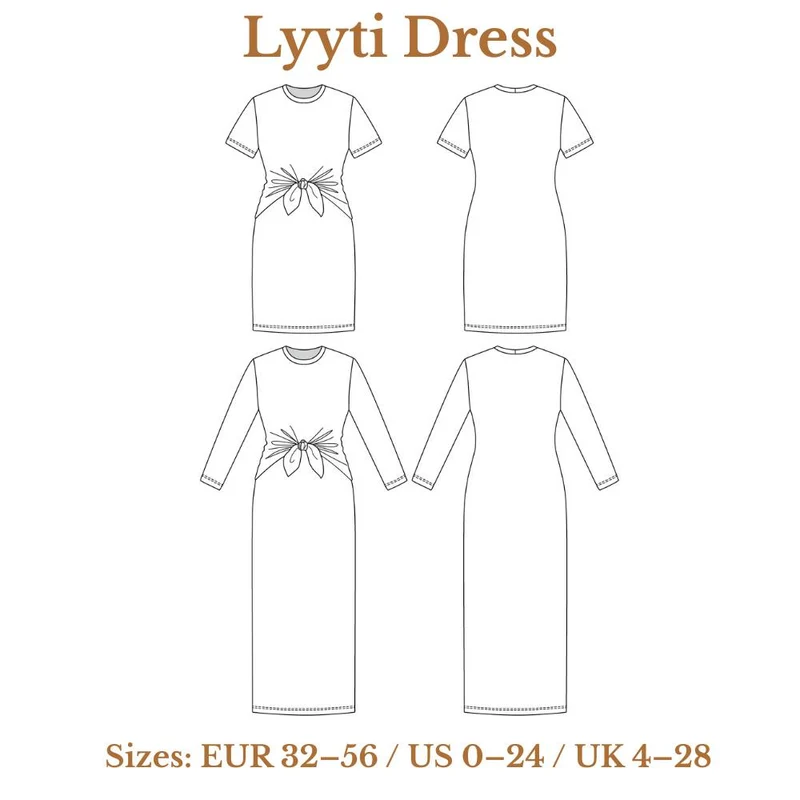 PATRON DE COUTURE PDF | Robe Lyyti | Named Clothing