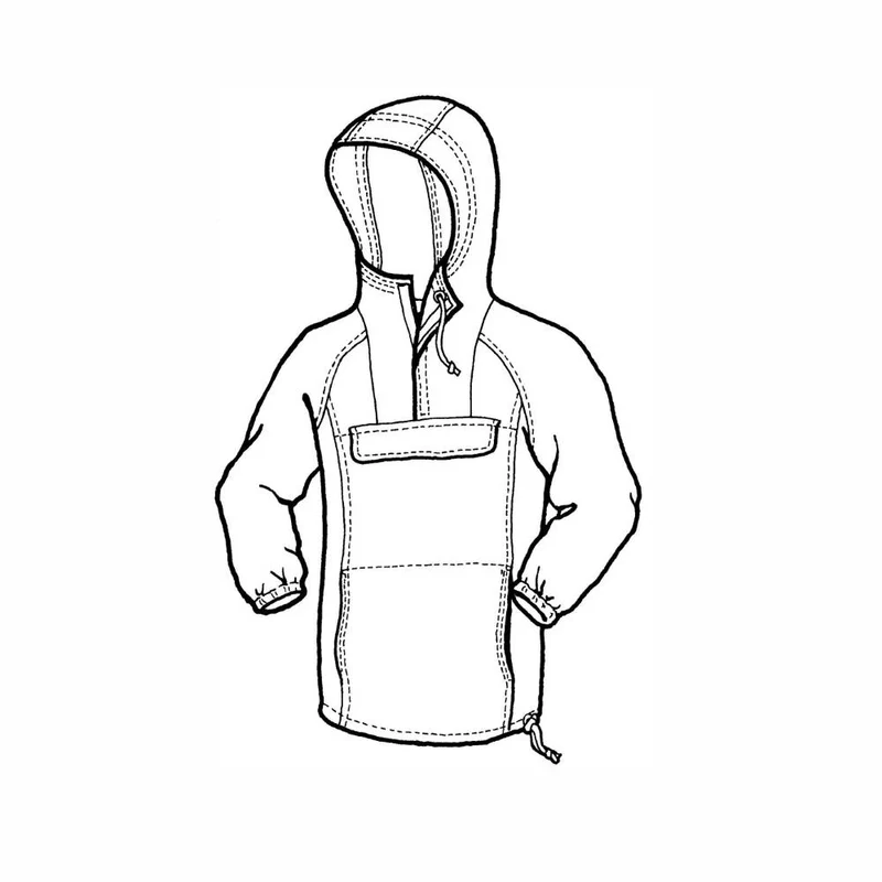 PATRON DE COUTURE PDF | Ensemble imperméable Rainier (adulte) | The Green Pepper