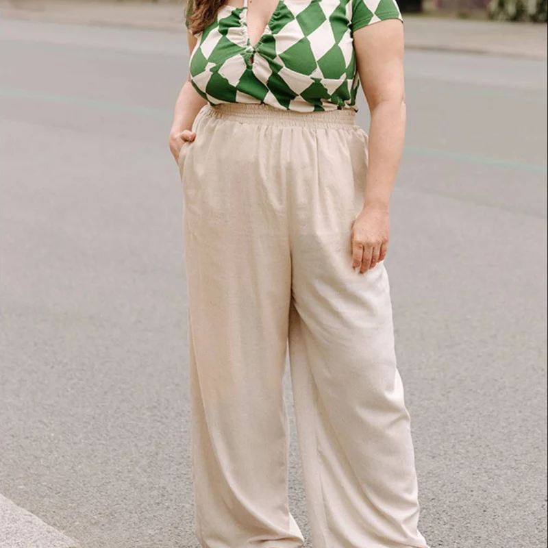 Patron de couture PDF | Pantalon Palazzo LANA | Juliana Martejevs