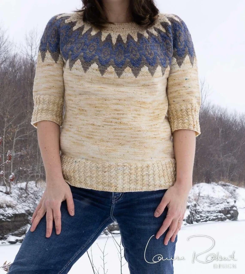 Notre Dame Pullover - KNITTING PATTERN
