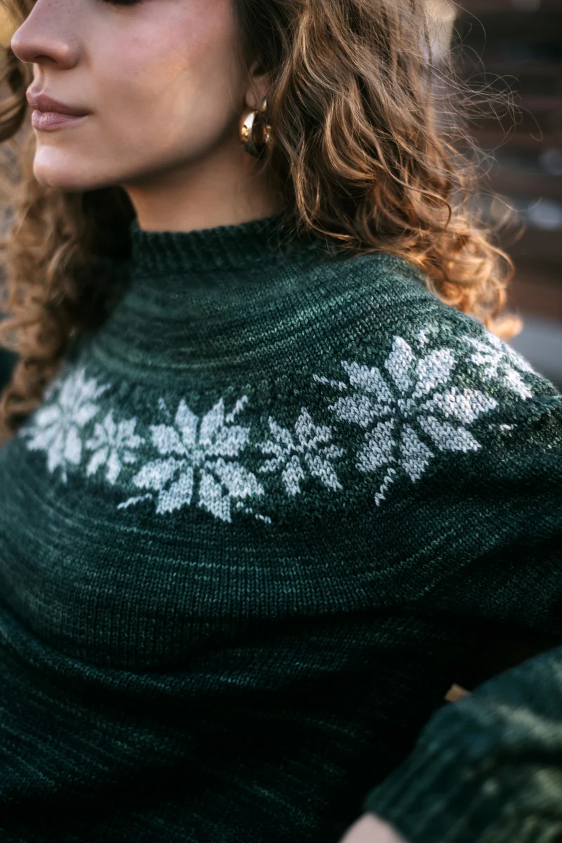 Lilium Pullover - Knitting pattern