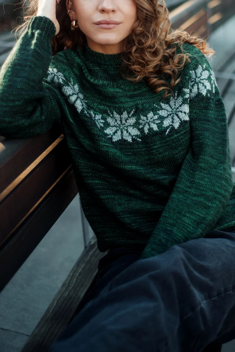 Lilium Pullover - Knitting pattern