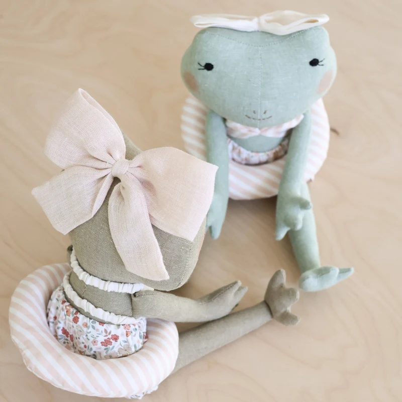Patron de couture PDF | Peluche Grenouille | Mes Petites Lunes