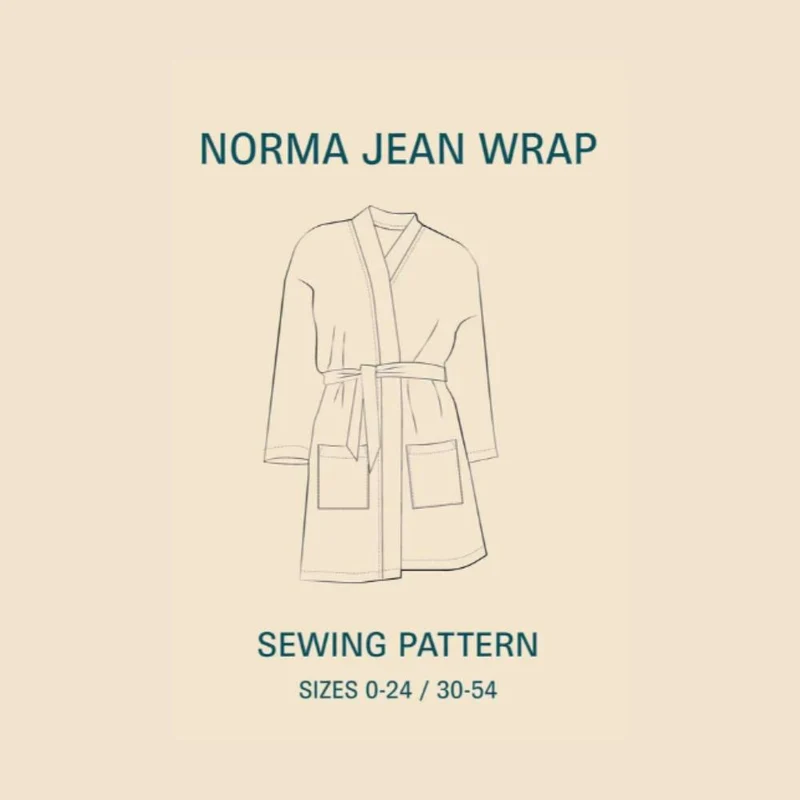 Patron de couture PDF | Kimono Norma Jean | Wardrobe by Me