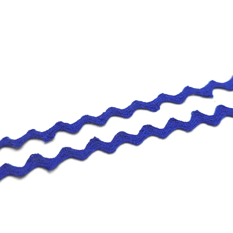 Galon croquet (rick rack) – 5 mm | Plusieurs couleurs