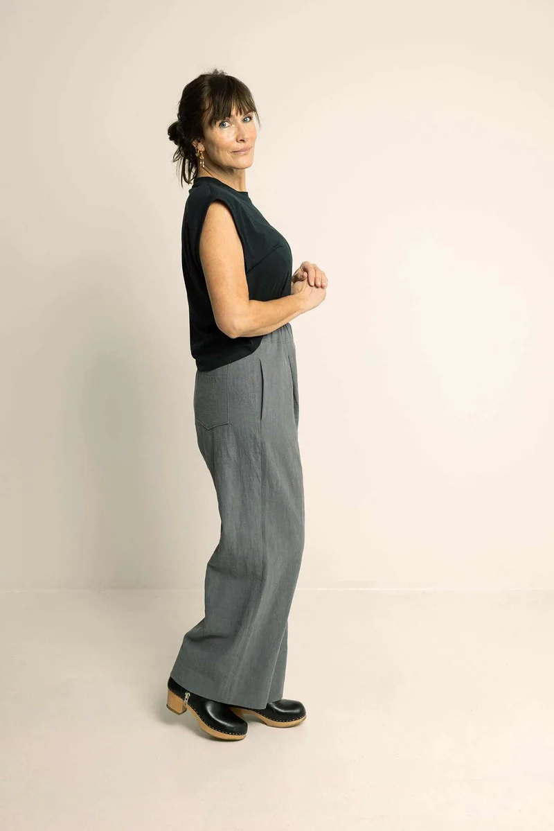 Patron de couture PDF | Pantalon Palazzo | Wardrobe by Me