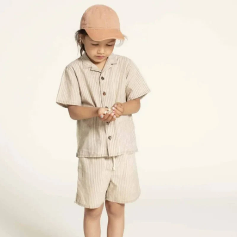 Patron de couture PDF | Chemise tropicale enfant | Wardrobe by Me