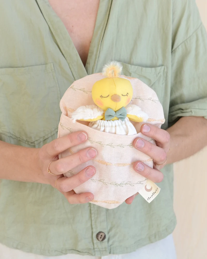 Patron de couture PDF | Mini-poussin + lit œuf de Pâques | Mes Petites Lunes