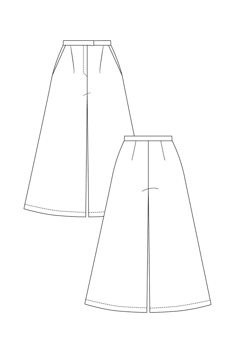 Patron de couture PDF | Pantalon Mimosa | Named Clothing