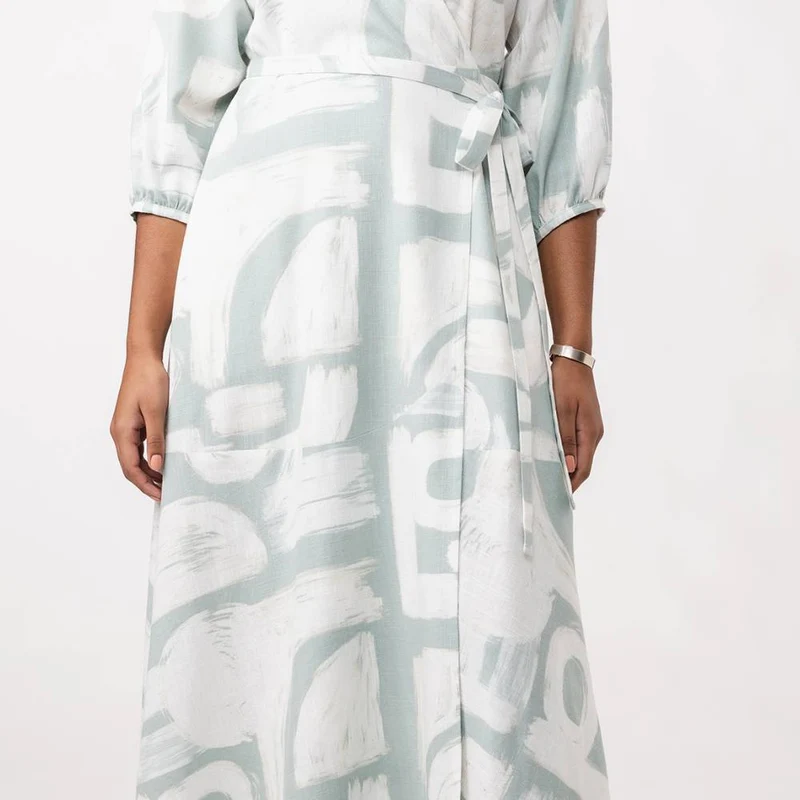 Patron de couture PDF | Robe Portefeuille Hali | Named Clothing