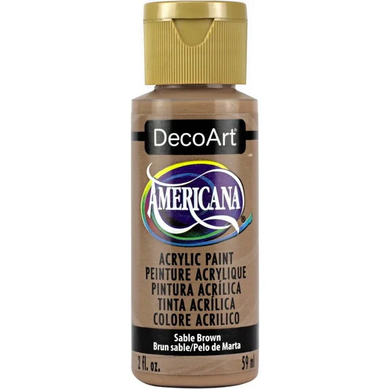 Americana Acrylic Sable Brown - 60ml
