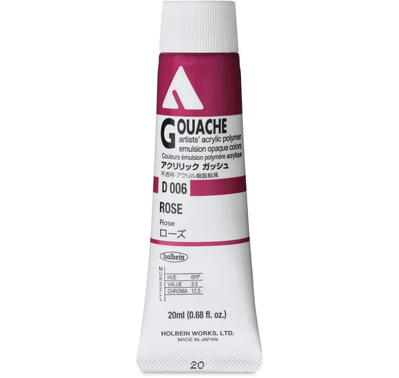 Acryla Gouache Rose Series A - 20ml