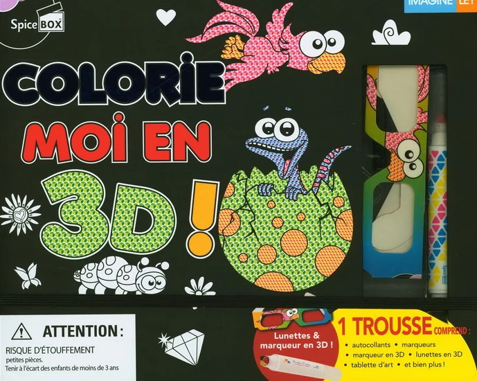 Colorie moi en 3D !
