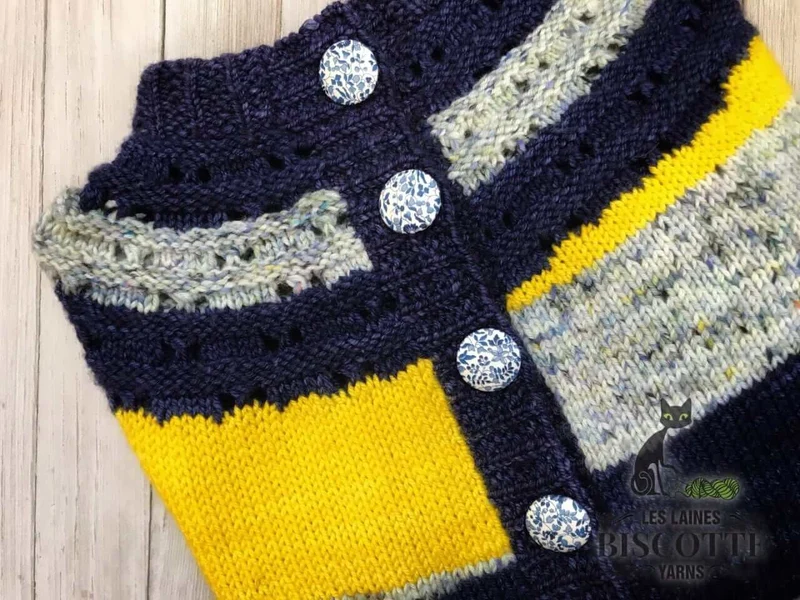 Ray of Soleil free sweater pattern