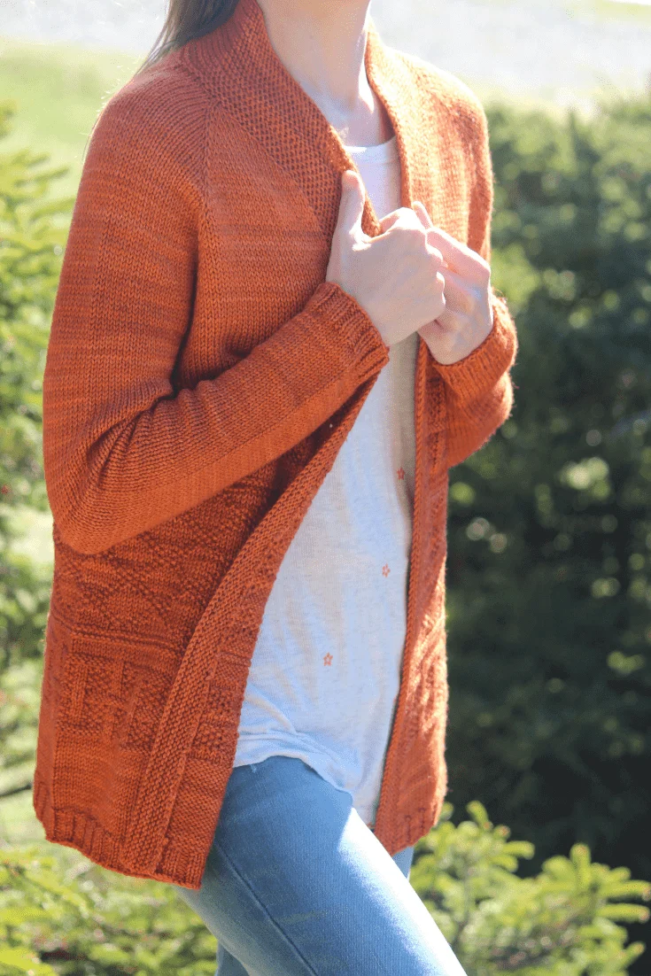 Roberval Cardigan Free Knitting Pattern