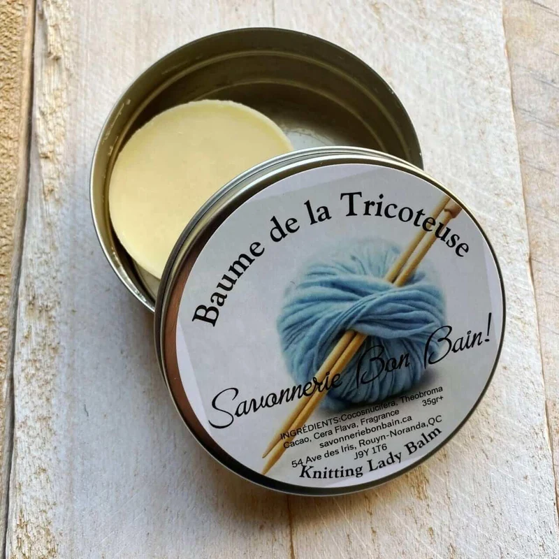 Knitting Lady Balm ♥ Solid moisturizer for knitters