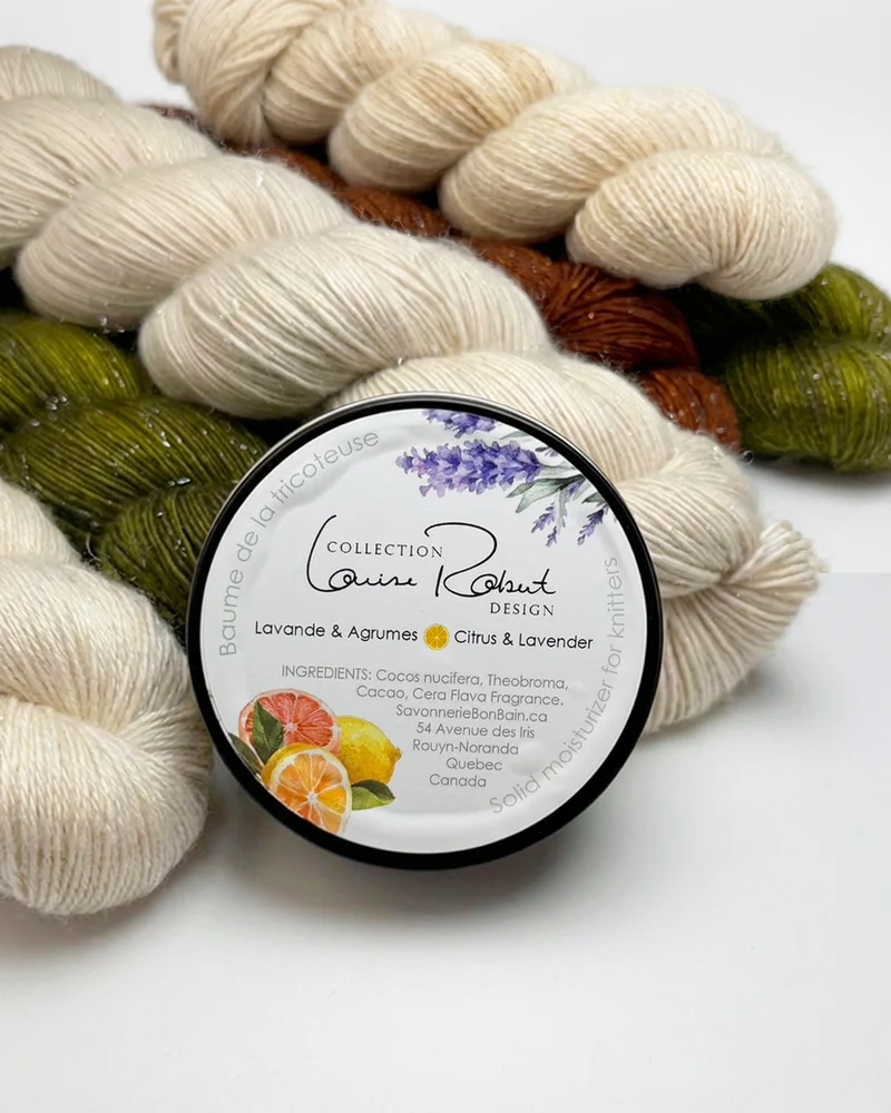Knitting Lady Balm ♥ Solid moisturizer for knitters