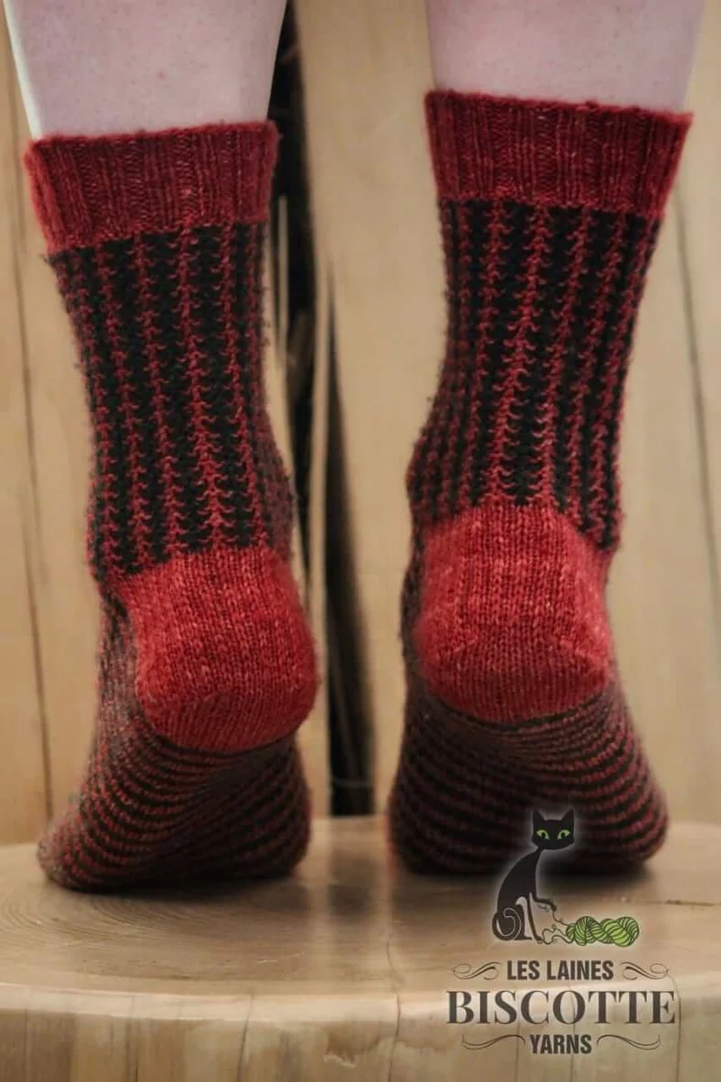 Longueuil Free sock pattern