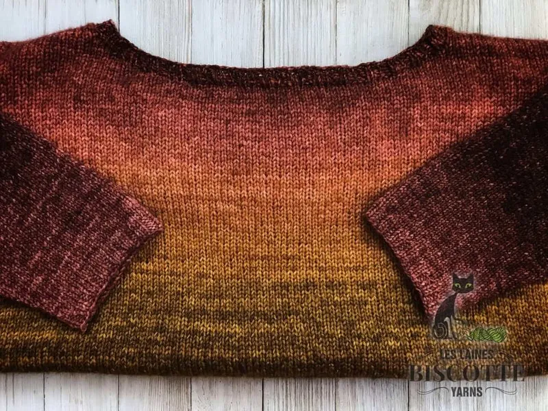 Metamorphic Tee Free Knitting Pattern