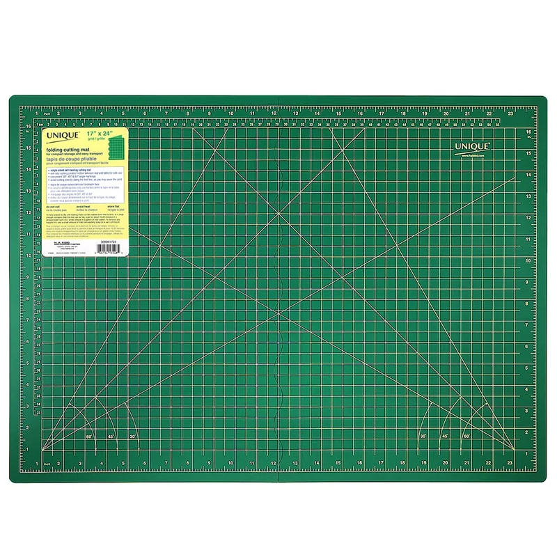 UNIQUE | Tapis de coupe pliable auto-cicatrisant | 17″ x 24″