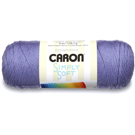 Simply soft yarn #4 - 170gr - lavender blue